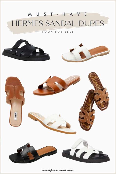 hermes sandals replica australia|hermes dupe sandals primark.